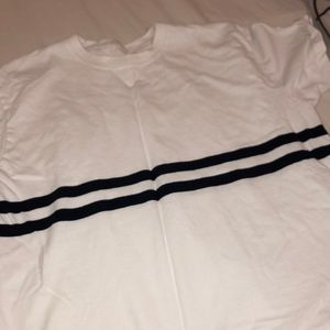 Brandy striped tee